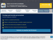 Tablet Screenshot of ganpatrimoine.fr